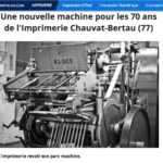 Lire la suite à propos de l’article [NEWS] Nouvelle platine de dorure dans l&rsquo;atelier