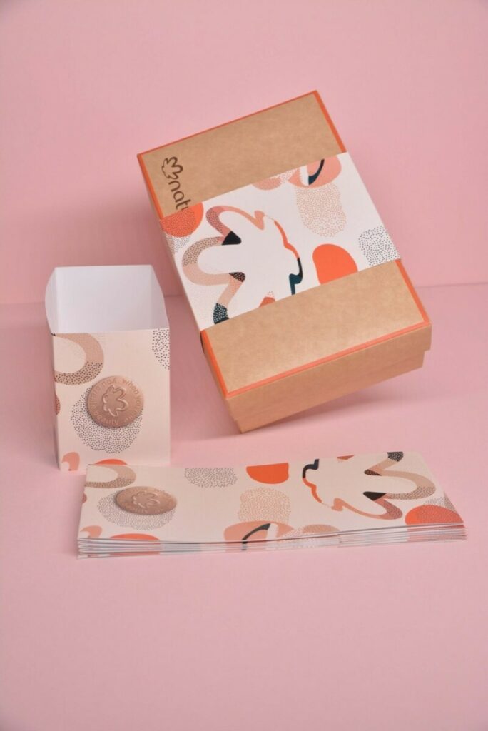Fourreau Sleeve pour coffret cosmétique – Couché mat 300gr/m2 avec 4 rainages et collage