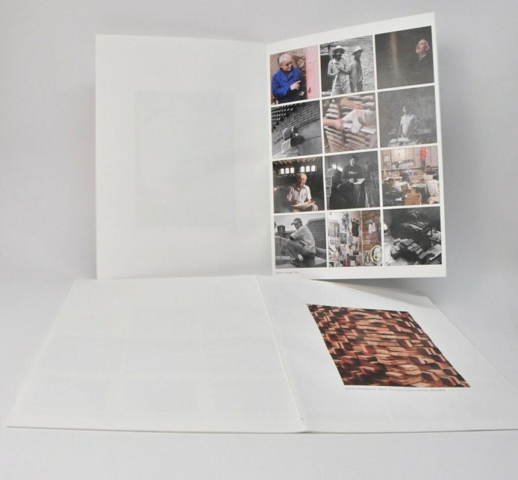 Book photographe A4 en reliure singer blanche – Old mill premium white