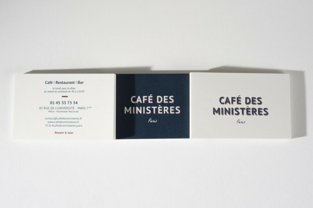 Cartes de visite pour café parisien – olin regular ultimate white 400g