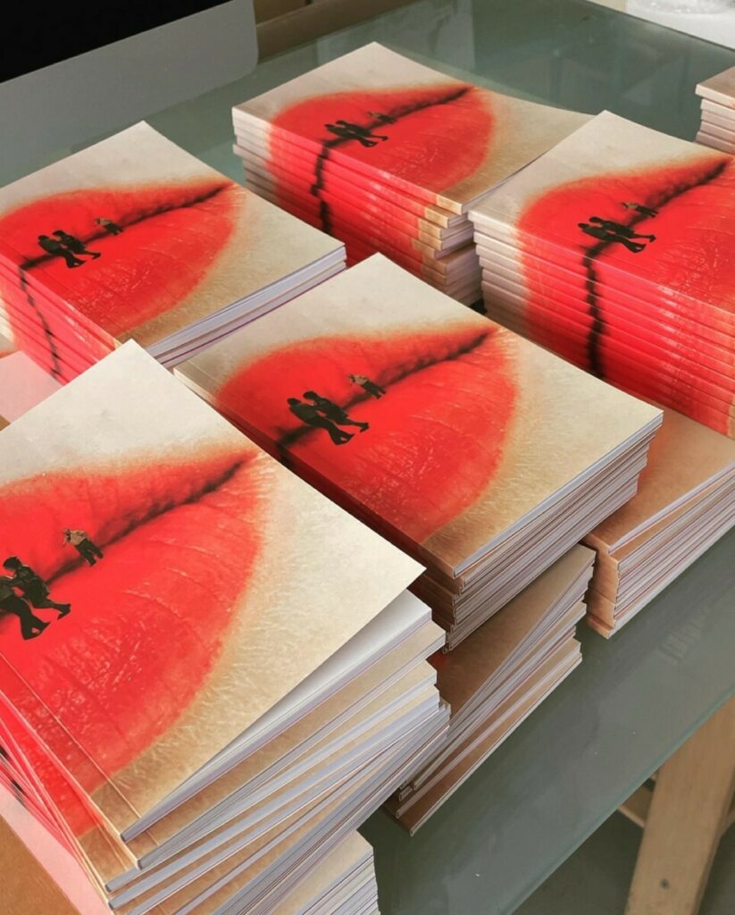 Carnets de notes upcyclés avec papier réutilisé  – Impression Quadri – Reliure Dos carré collé