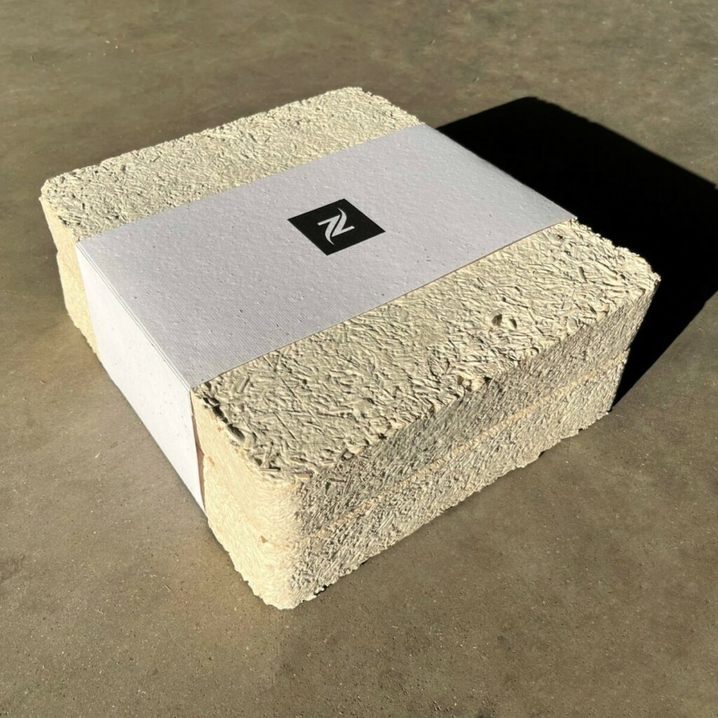 Fourreau Sleeve en papier ensemencé 7 graines pour packaging 100% recyclé moulé