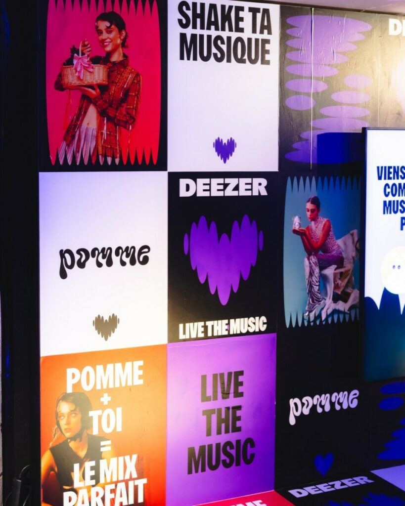 Affiches murales à coller pour soirée d’invitation underground – Couché mat 135g